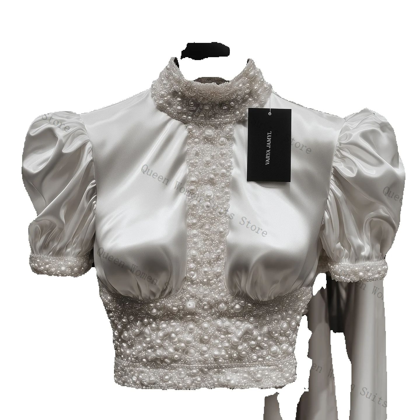 Women'S Formal Wear For A Wedding Guest - Роскошный женский костюм с жемчугом, комплект