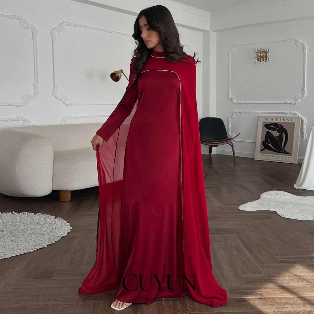 CUYUN красные женские вечерние – обзор и цена Women Formal Wear Dubai