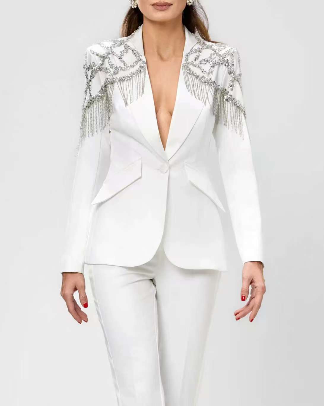 Женский костюм с кристаллами и – обзор и цена Women'S Formal Wear For A Wedding Guest