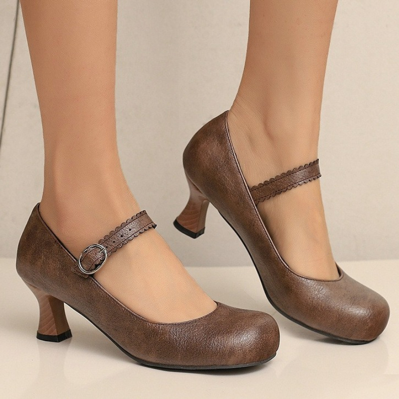 Женские ретро-туфли Мэри Джейн – обзор и цена Formal Women Daily Wear Shoes