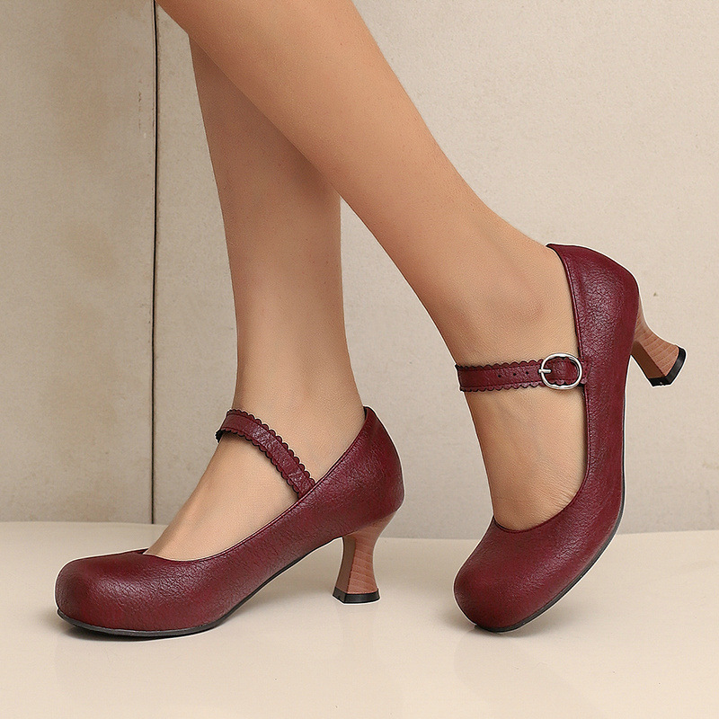Женские ретро-туфли Мэри Джейн – обзор и цена Formal Women Daily Wear Shoes