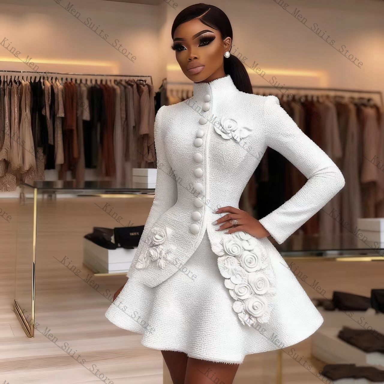 Роскошный белый женский костюм – обзор и цена Women'S Formal Wear For A Wedding Guest
